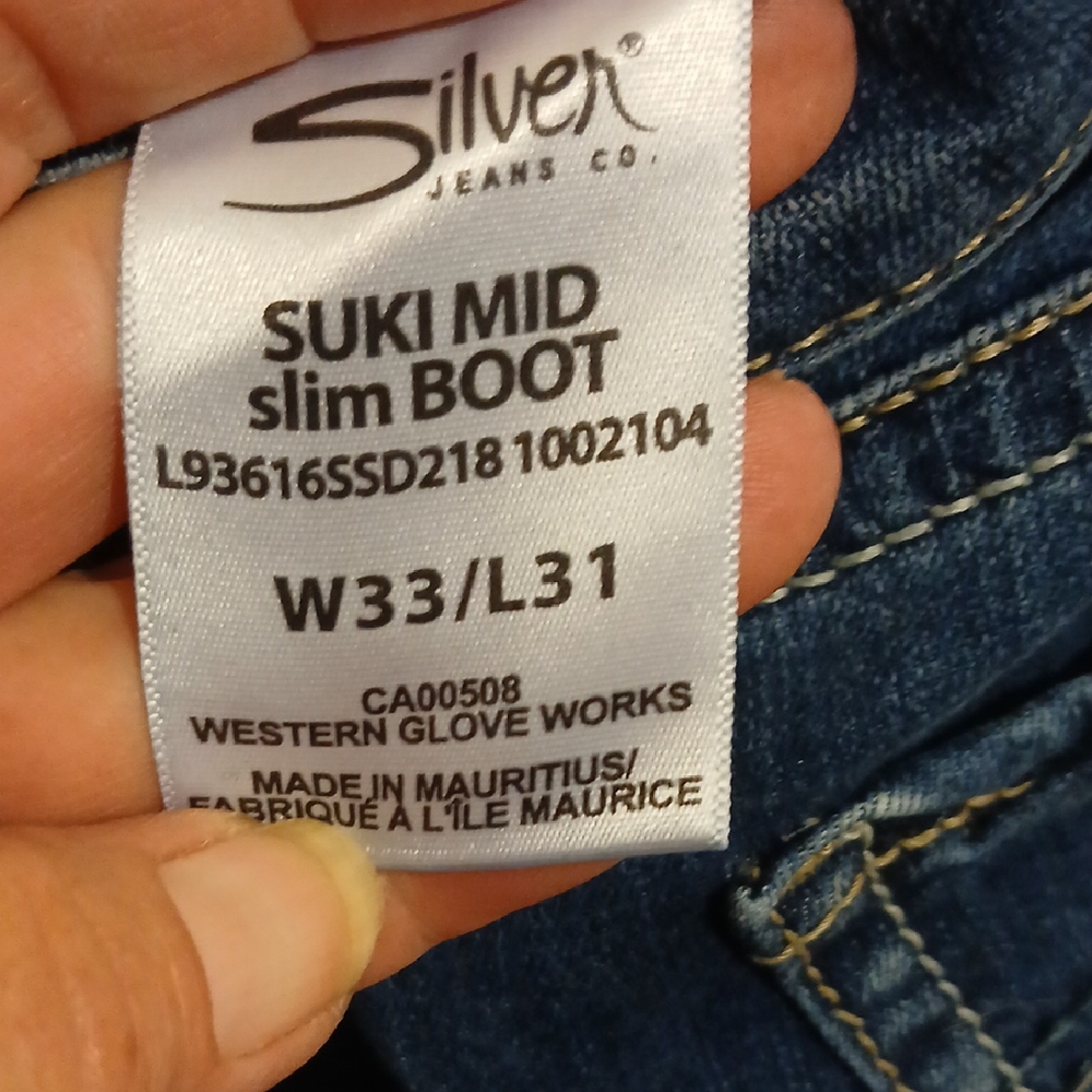 Silver Jeans Women's Classic Blue Boot Cut Jeans - Picture 4 of 4
